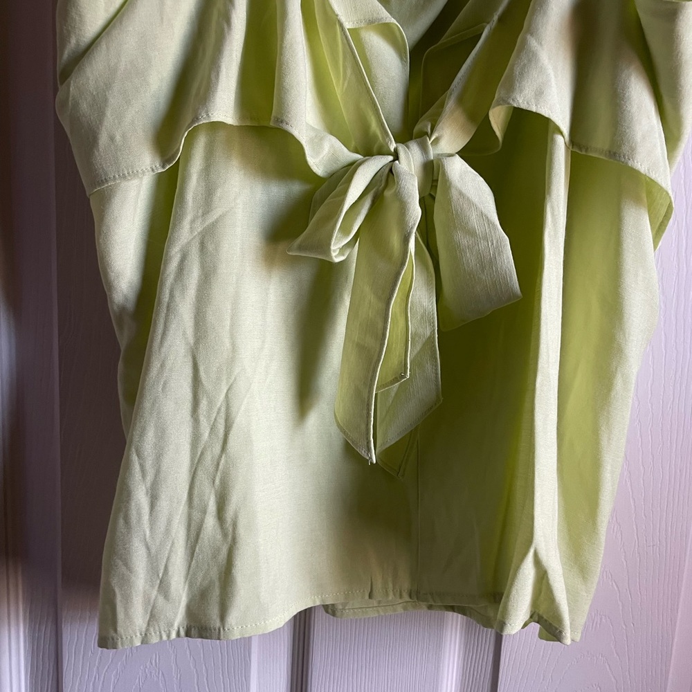 Heatherly Women's Size 2X Green Tank Top - Picture 9 of 14